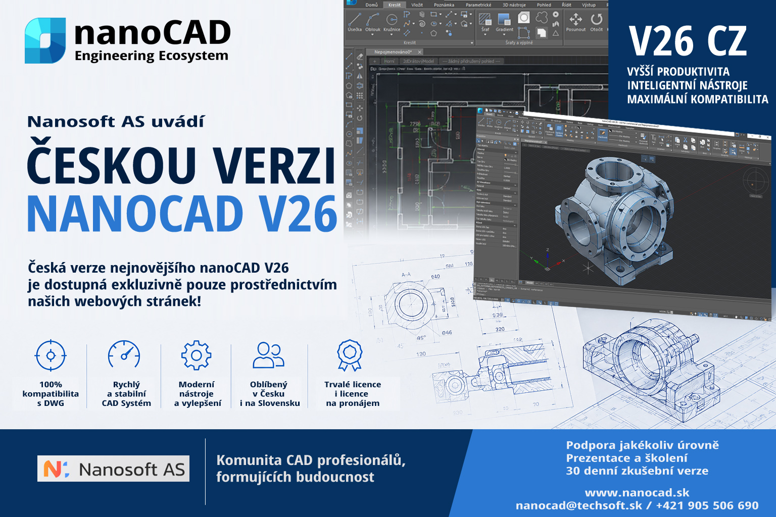nanoCAD - Česká verze
