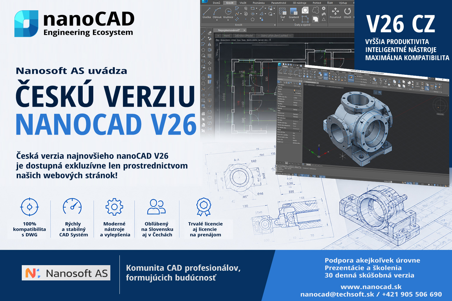nanoCAD - Česká verzia
