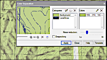 Redukcia a separácia farieb